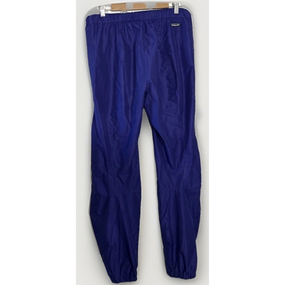 Mens Vintage Patagonia Rain Pants Hiking Zip Off Camping Cinch 83164 '98 Nylon M